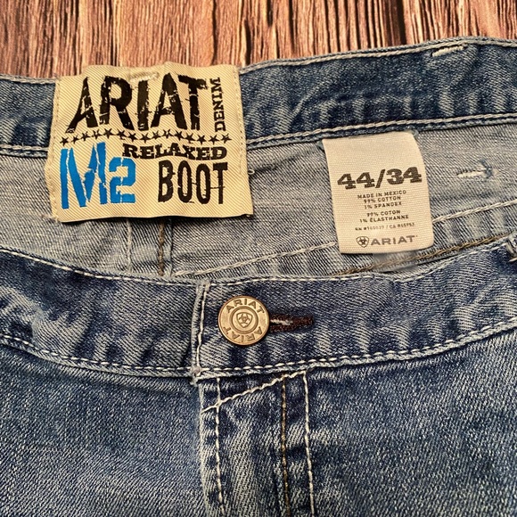 Ariat Other - Ariat M2 Relaxed Bootcut Big & Tall Men’s 44/34 western jeans. Great Condition!